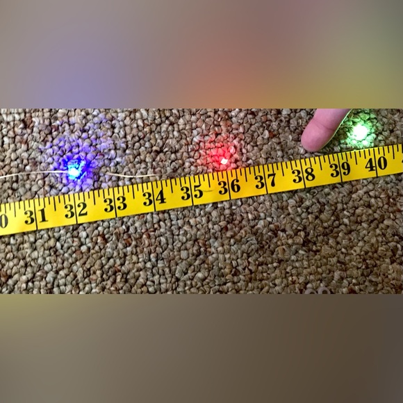 Multi Color Multi Function Light Curtain USB Plug 120” Wide Each Strand 40” Long - Picture 11 of 15